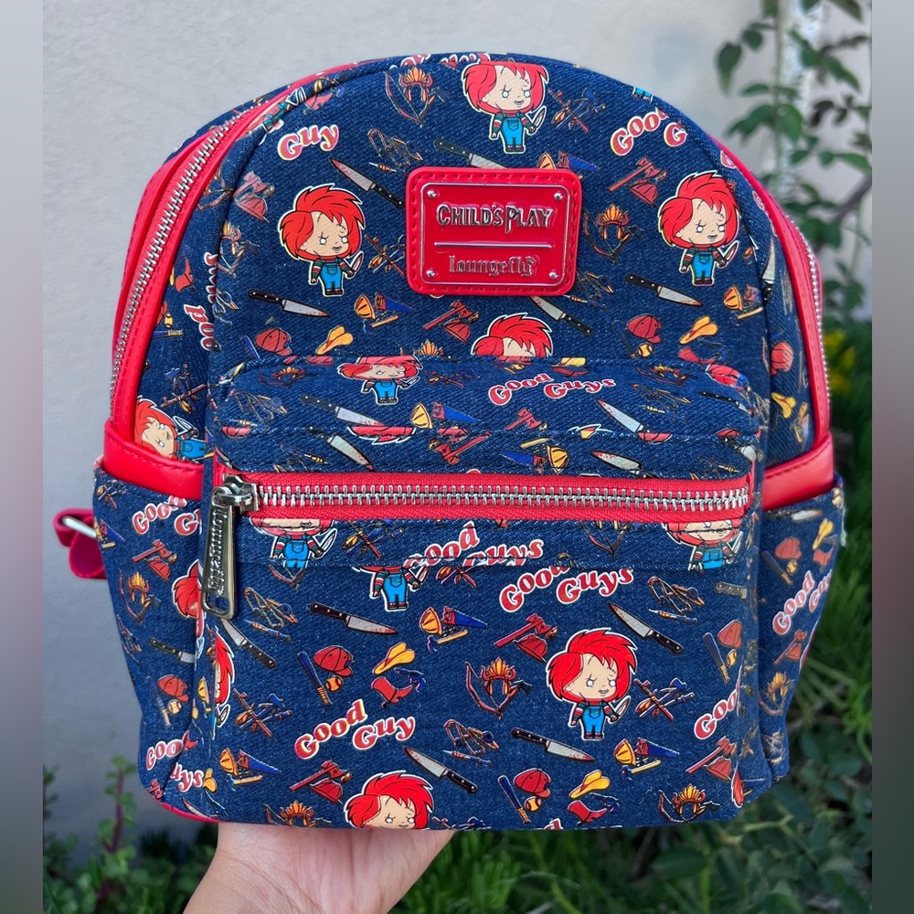 Loungefly Chucky Child’s Play Denim Mini Bag